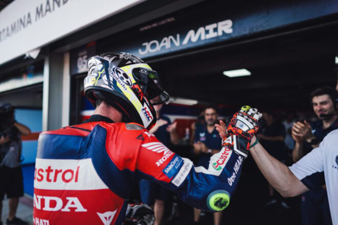 ジョアン・ミル（ホンダHRCカストロール）／2025MotoGP第18戦インドネシアGP 初日