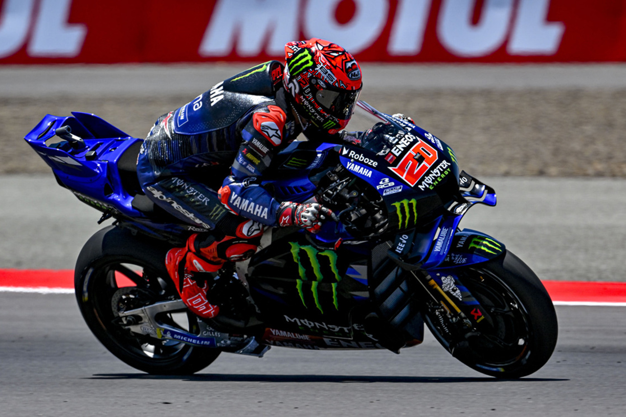 ファビオ・クアルタラロ（モンスターエナジー・ヤマハMotoGPチーム）／2025MotoGP第18戦インドネシアGP 初日