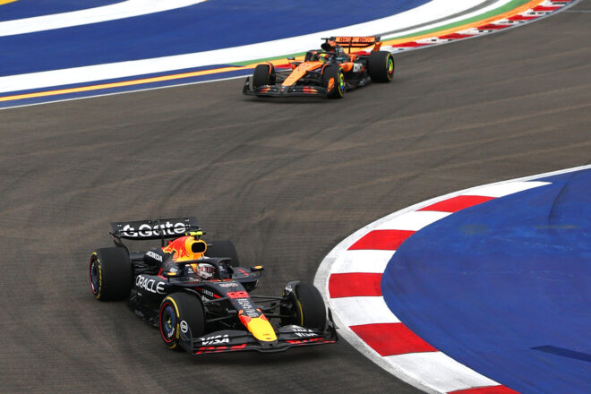 角田裕毅（レッドブル）＆オスカー・ピアストリ（マクラーレン）