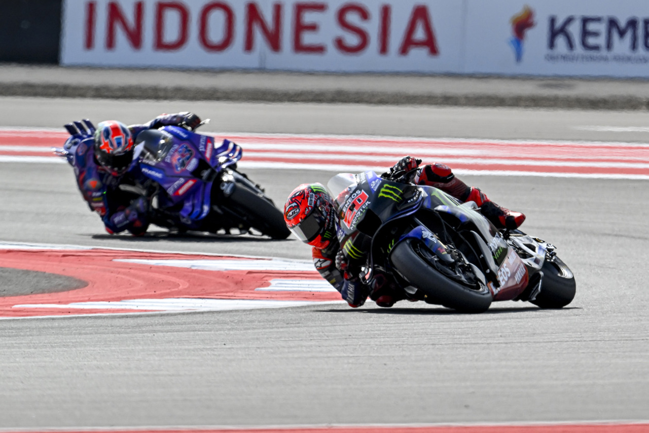 ファビオ・クアルタラロ（モンスターエナジー・ヤマハMotoGPチーム）／2025MotoGP第18戦インドネシアGP