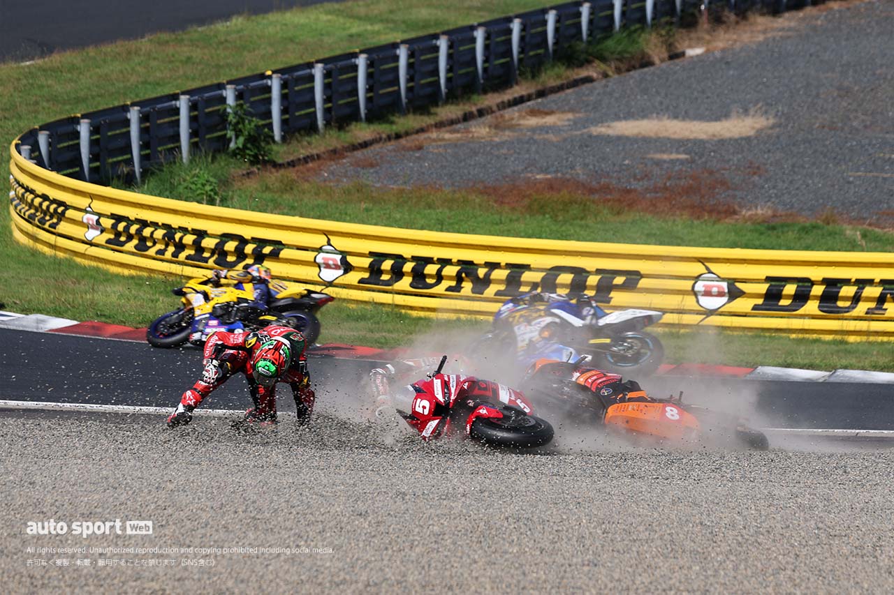 羽田が終始トップで今季3勝目。表彰台争いは亀井が制す／2025全日本ロード第6戦岡山 ST1000 決勝