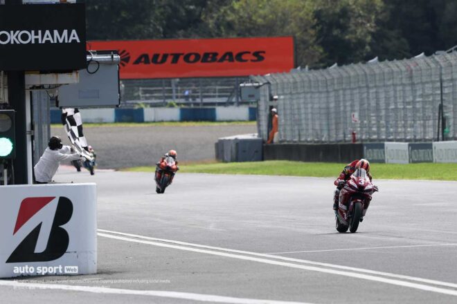 羽田が終始トップで今季3勝目。表彰台争いは亀井が制す／2025全日本ロード第6戦岡山 ST1000 決勝