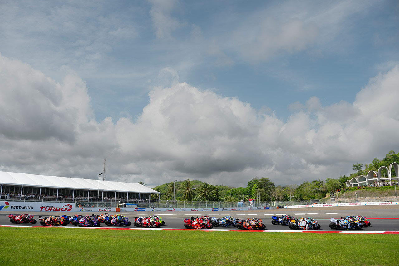 【順位結果】2025MotoGP第18戦インドネシアGP 決勝