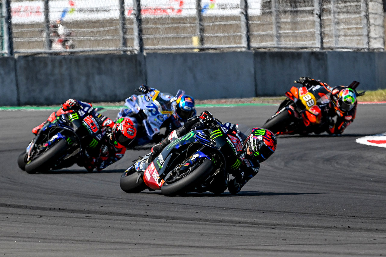 ヤマハ、一時2番手も終盤に失速し10位のリンス「残り5周でリヤが落ちてしまった」／第18戦インドネシアGP