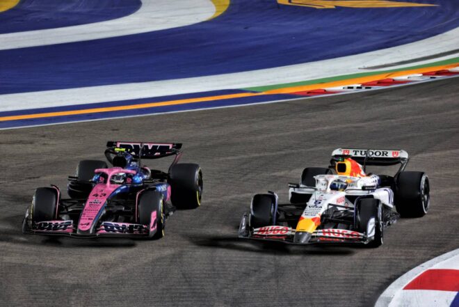 フランコ・コラピント（アルピーヌ）＆アイザック・ハジャー（レーシングブルズ）