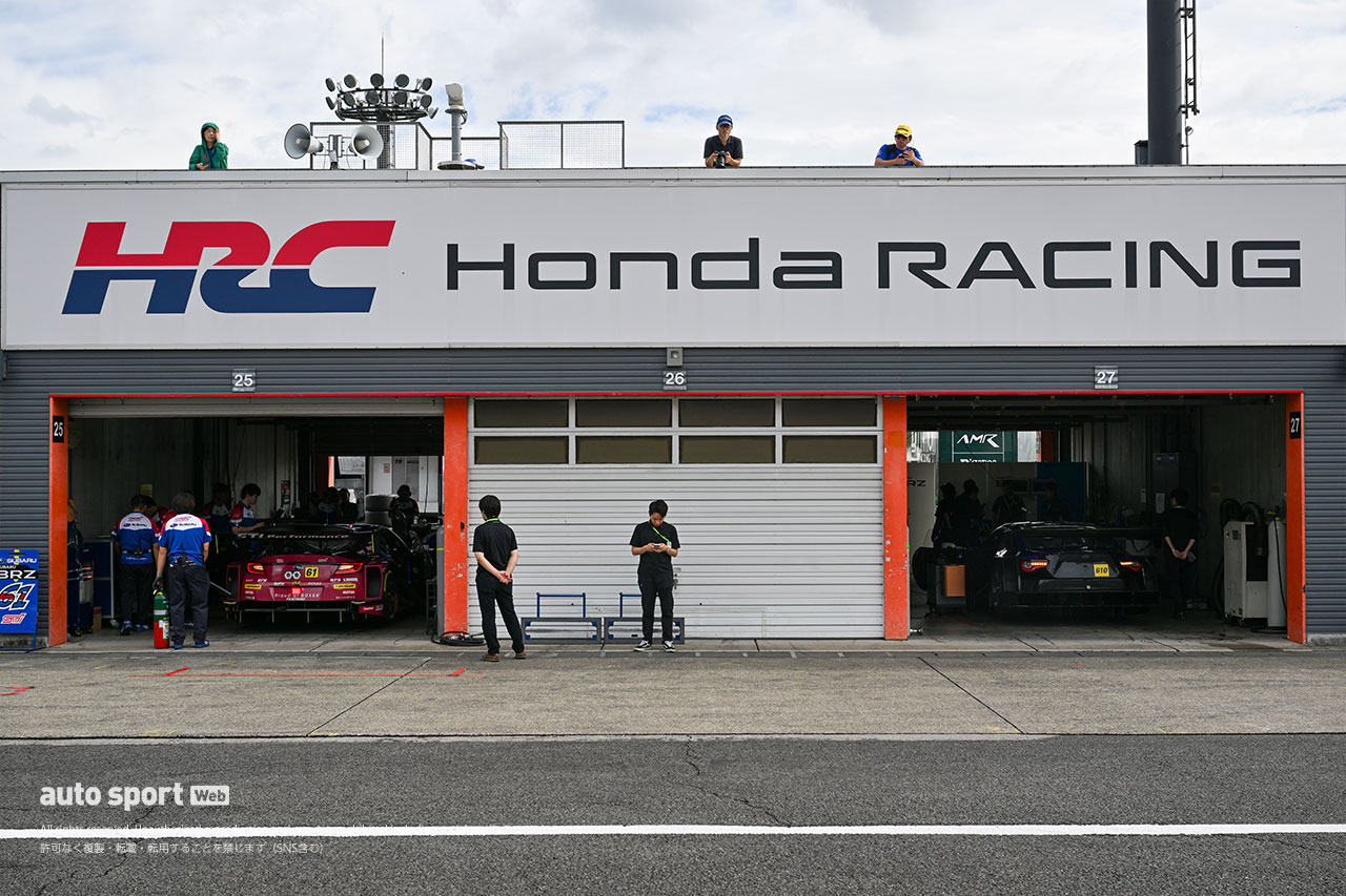 もてぎでのGTEテストに“謎のBRZ”が登場。車両名『STI S001』の目的は明かされず