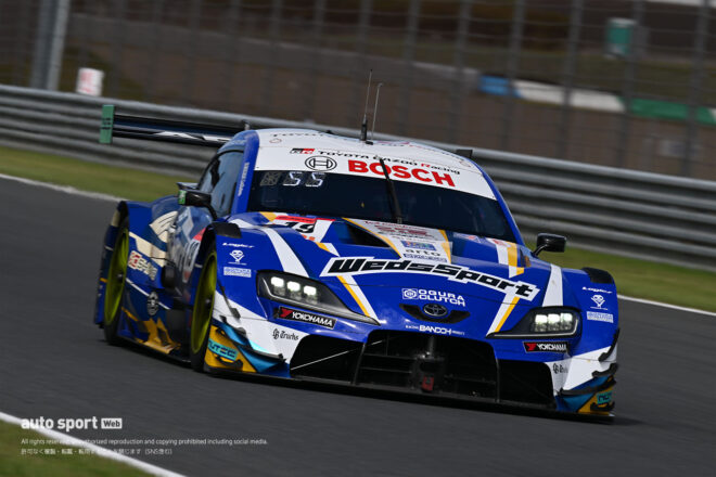 もてぎでGTE主催合同テストがスタート。初日はENEOS X PRIME GR Supraがトップタイム