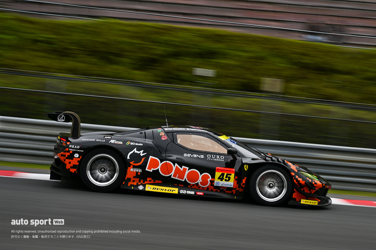 GTエントラント協会主催もてぎ合同テストは2日目もドライ。24台が精力的に周回を重ねる