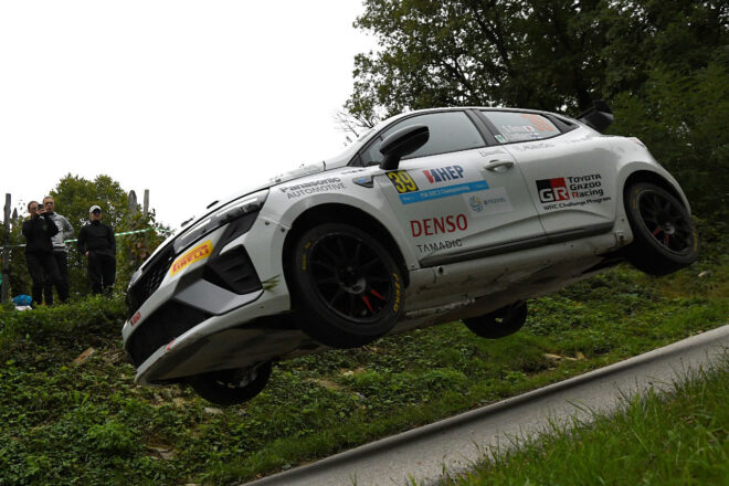 TGR WRC育成2期生と3期生がクロアチアの難関ターマックに挑戦。難コンディションで経験を積む