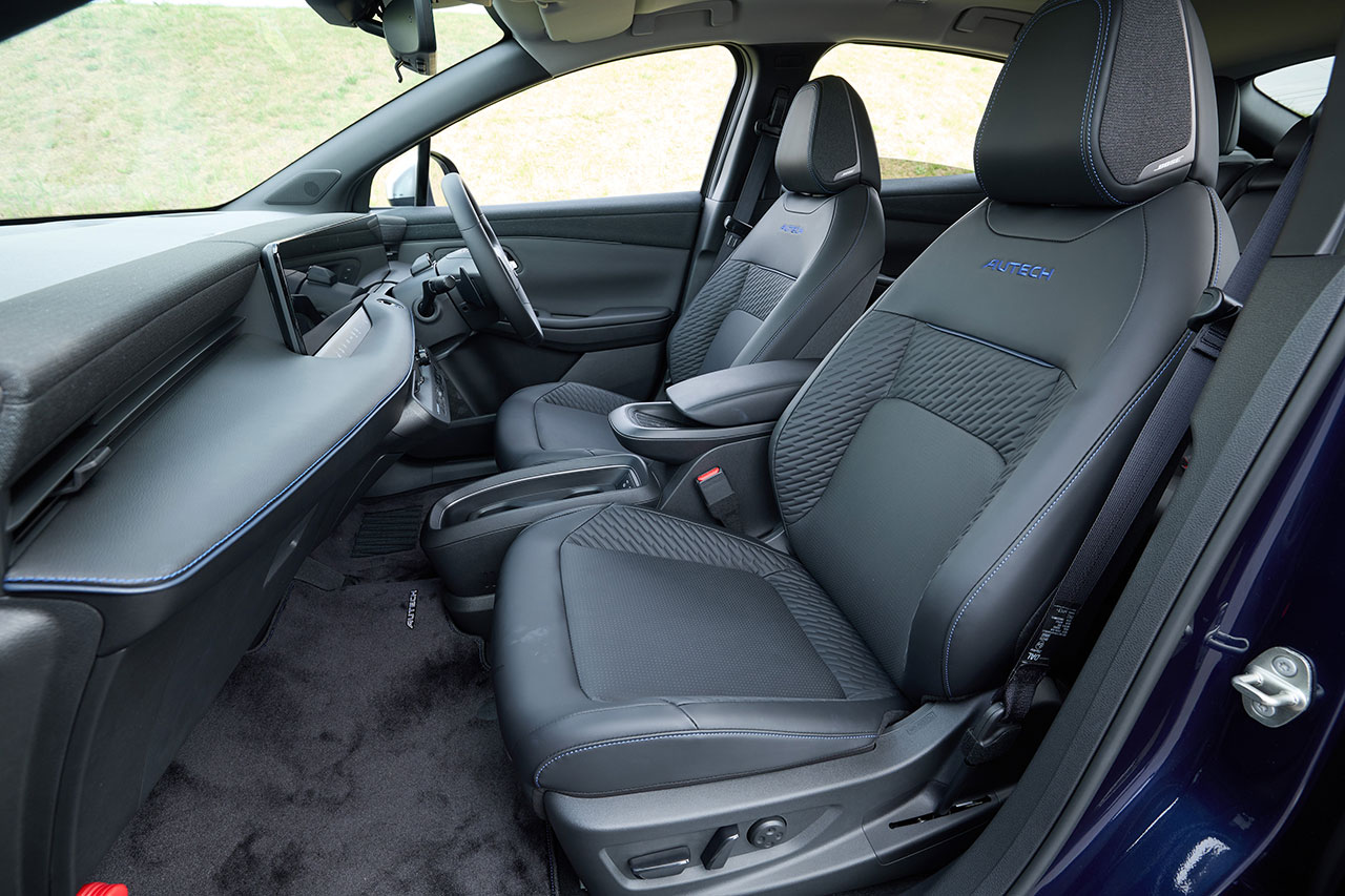 新型ニッサン・リーフ“B7”にオーテックが登場。高級感を高める専用パーツやダーク金属調19インチホイールを装備