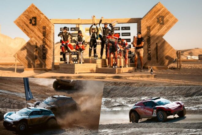 初参戦KMSとハンセン、王者ペアとマニングス・バッケルド組がEV最終戦を制覇／Extreme Eファイナルラップ