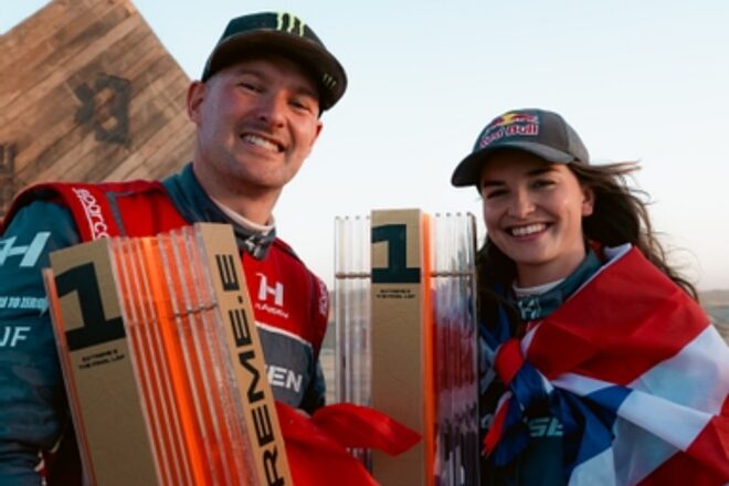 初参戦KMSとハンセン、王者ペアとマニングス・バッケルド組がEV最終戦を制覇／Extreme Eファイナルラップ