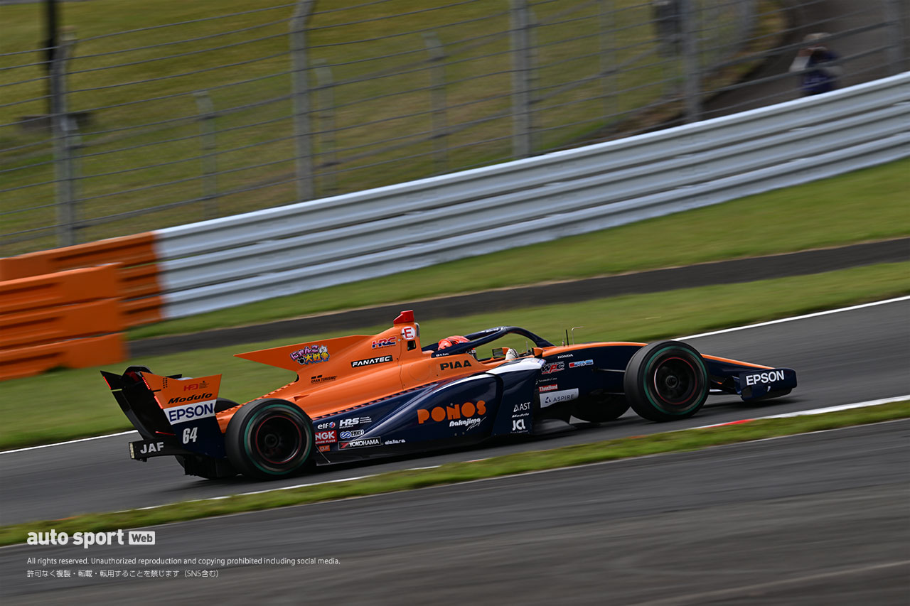 スーパーフォーミュラ第9戦・第10戦が開幕。専有走行1回目はオオムラ・フラガが首位。PONOS NAKAJIMA RACINGがワン・ツー