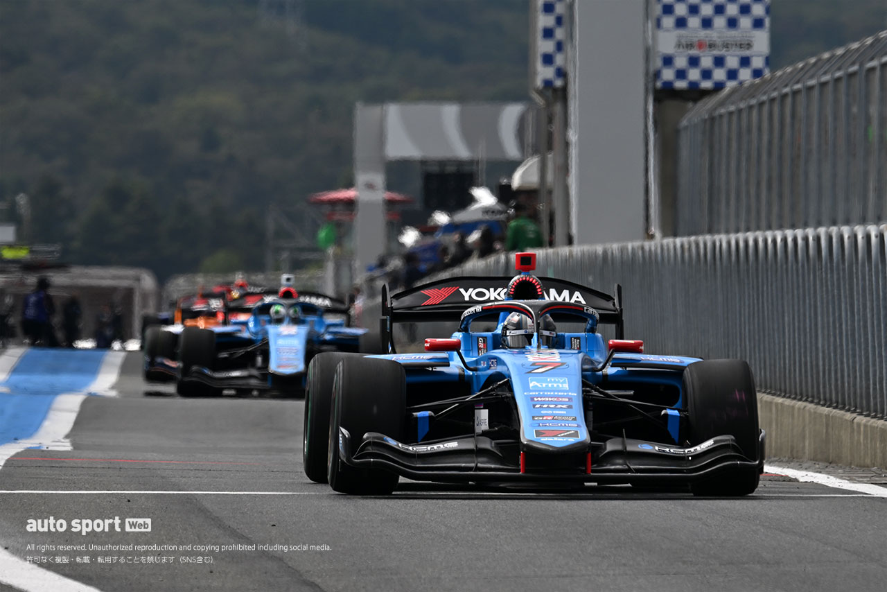 スーパーフォーミュラ第9戦・第10戦が開幕。専有走行1回目はオオムラ・フラガが首位。PONOS NAKAJIMA RACINGがワン・ツー