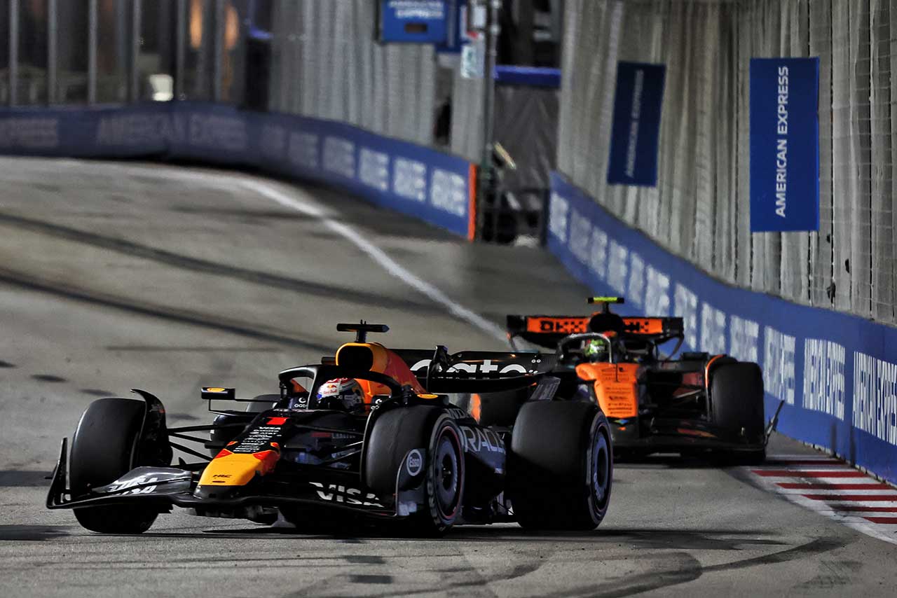 マックス・フェルスタッペン（レッドブル）＆ランド・ノリス（マクラーレン）