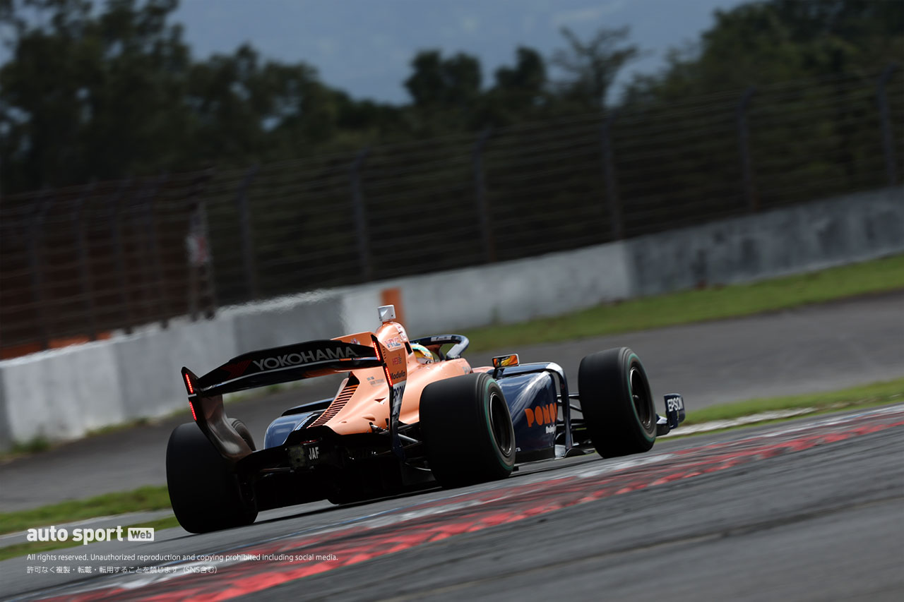 全日本スーパーフォーミュラ選手権第9戦・第10戦の専有走行2回目は牧野任祐がトップタイムをマーク