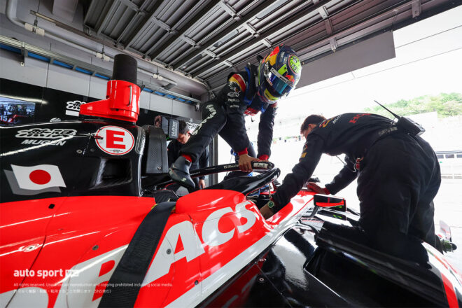 全日本スーパーフォーミュラ選手権第9戦・第10戦の専有走行2回目は牧野任祐がトップタイムをマーク