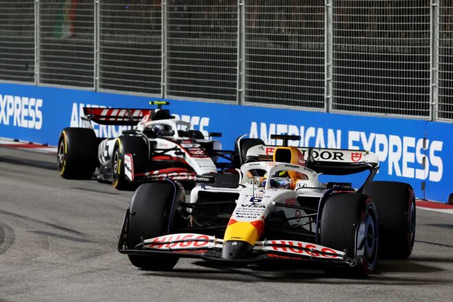 アイザック・ハジャー（レーシングブルズ）＆オリバー・ベアマン（ハース）