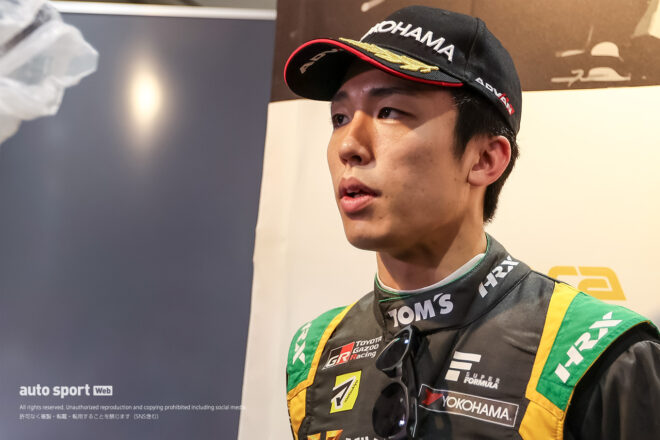 初PP獲得のフェネストラズも100Rでヒヤリ「なんとか立て直せた」。坪井が続きトムス1-2【スーパーフォーミュラ第9戦富士予選会見】