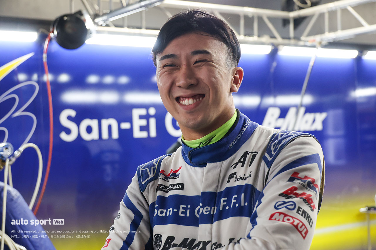 SF第9戦富士でまさかのトラブルに見舞われた小出峻「手で取ったらデカすぎて良い意味で怒りがなくなりました」