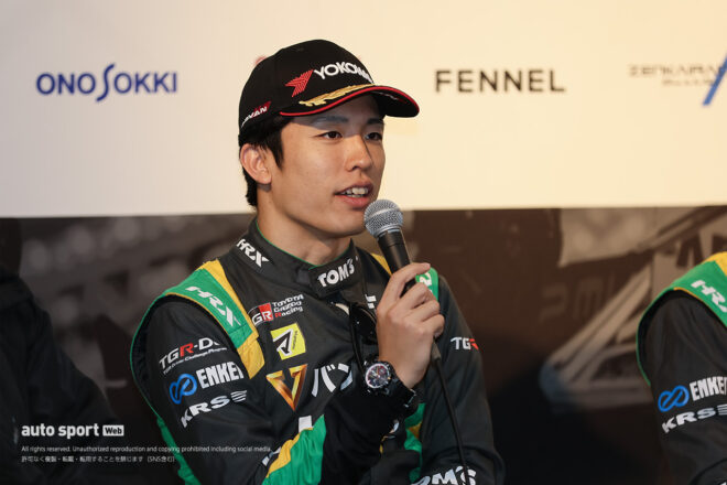 夏の富士から変わったトムス37号車「方向性が見えてきた。明日も1-2で戻って来たい」とフェネストラズ【スーパーフォーミュラ第9戦決勝会見】