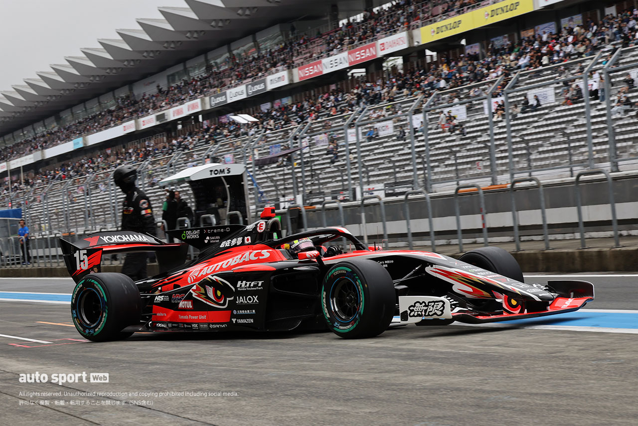スーパーフォーミュラ第10戦富士は牧野任祐がポールポジションを獲得。ホンダエンジン勢がトップ6を占める