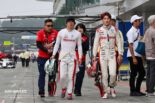 牧野任祐、ウエットパッチの残る路面でポール獲得「まとめるなら1周目。想定通りでした」【SF第10戦富士予選会見】