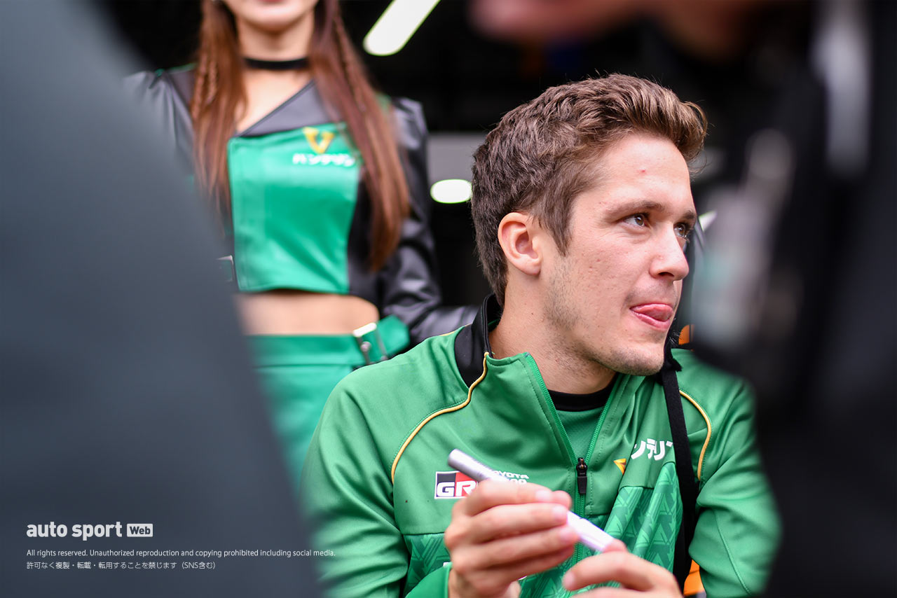 サッシャ・フェネストラズ（VANTELIN TEAM TOM’S）