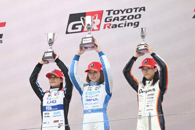 2025年KYOJO CUP第4戦　スプリントレース暫定表彰式