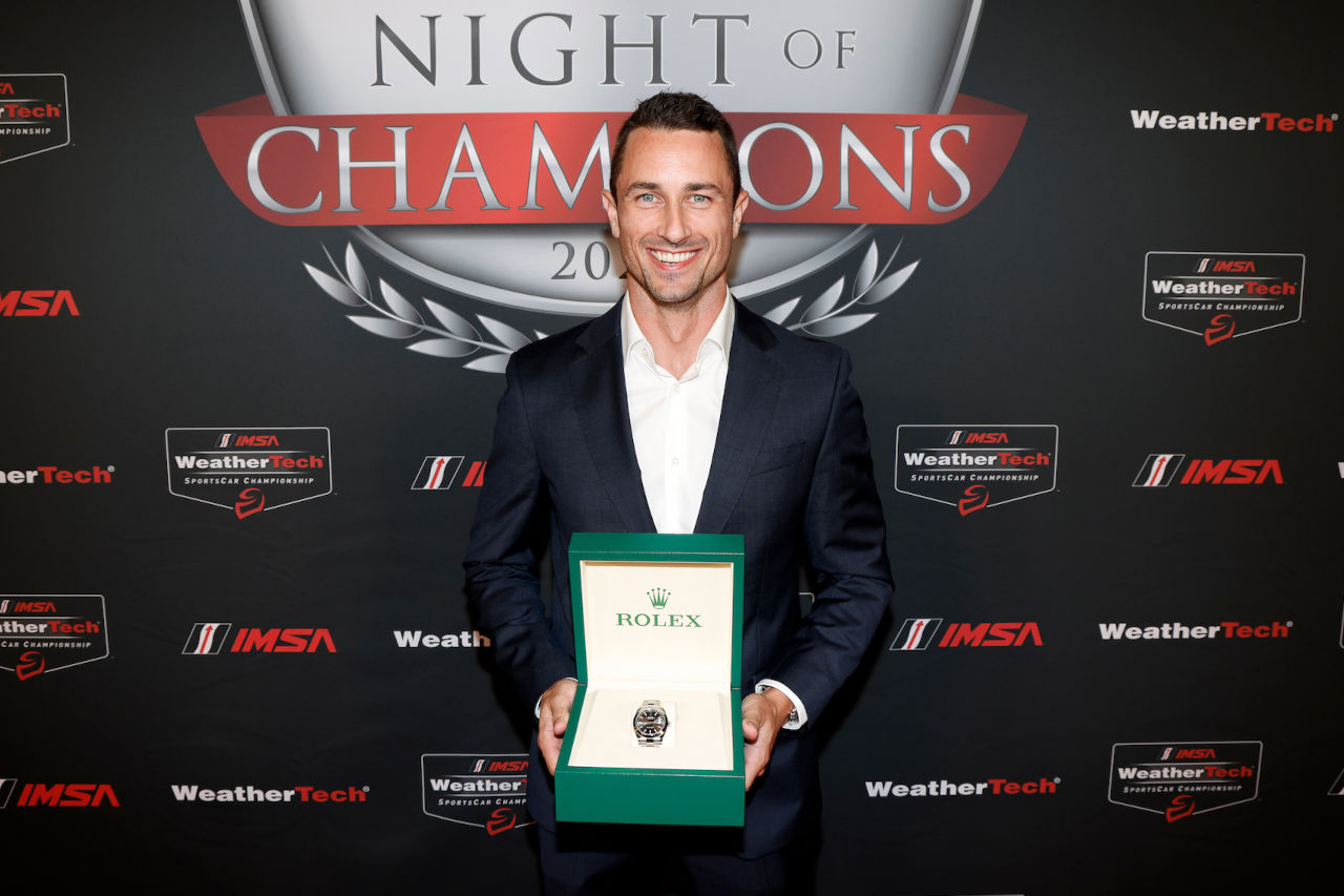 今年のプチ・ル・マンが「一番長かった」と連覇達成のキャメロン。同じく5冠のガルシアは「一貫性が重要」と説く／IMSA