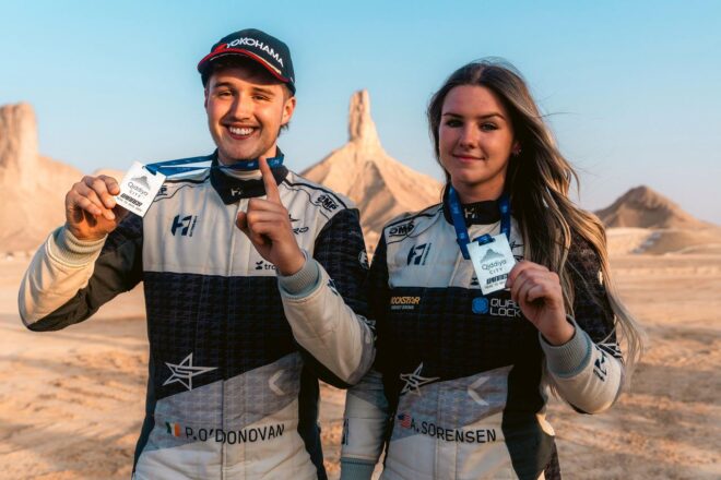 水素燃料新時代開幕。サウジ新チームのテイラー＆ハンセン組が初代ウイナーに／Extreme H開幕戦