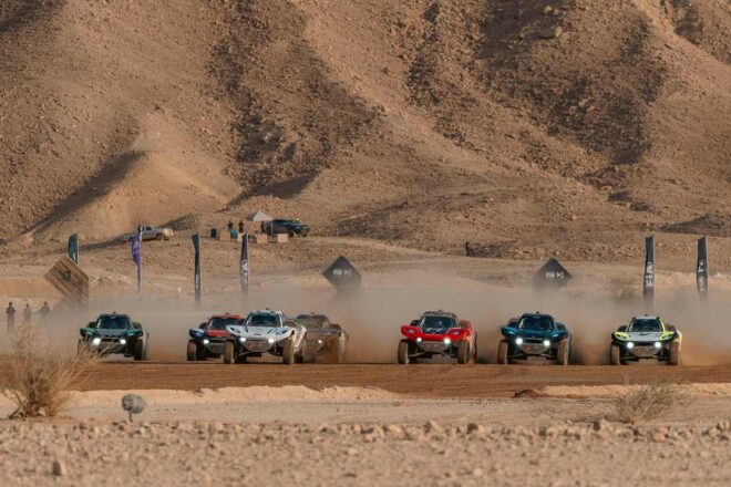 水素燃料新時代開幕。サウジ新チームのテイラー＆ハンセン組が初代ウイナーに／Extreme H開幕戦