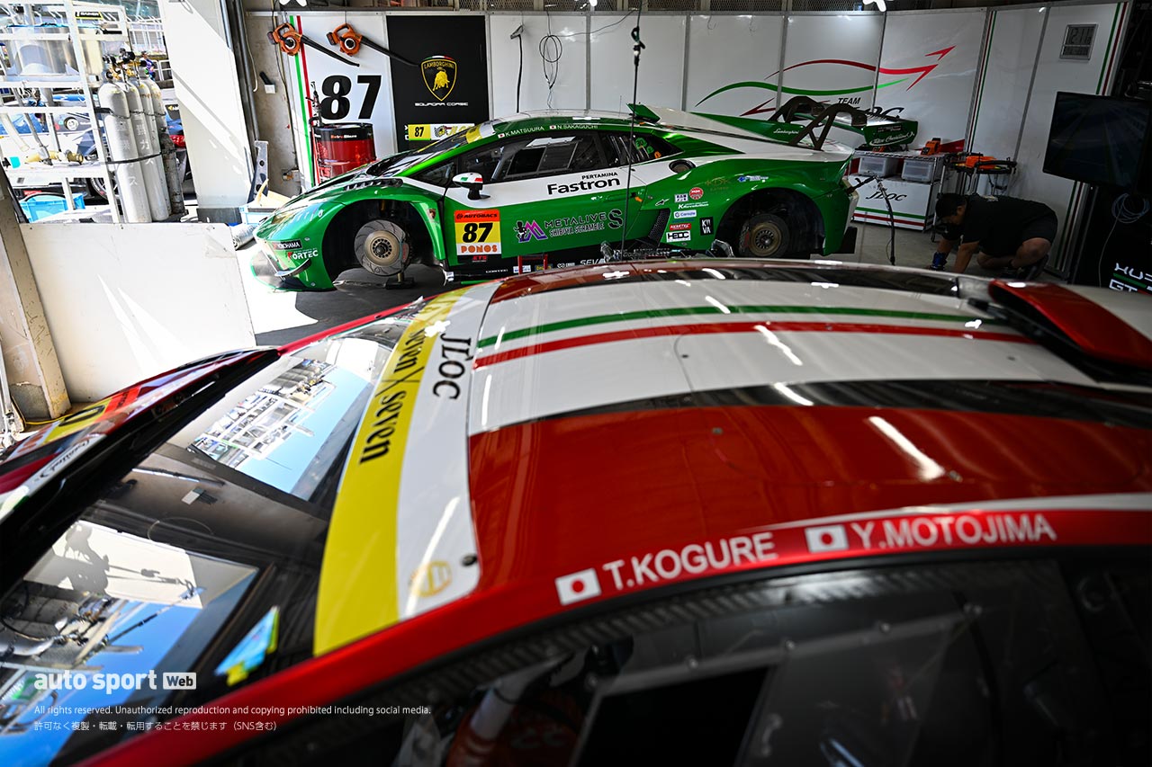 2025スーパーGT第7戦『AUTOPOLIS GT 3Hours RACE』　10月17日 搬入日の様子