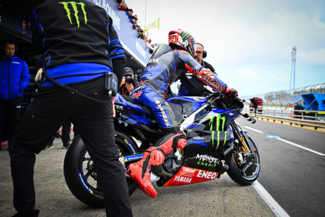 ヤマハ2台とも好調トップ6「今年は少し良い感触」とクアルタラロ／第19戦オーストラリアGP