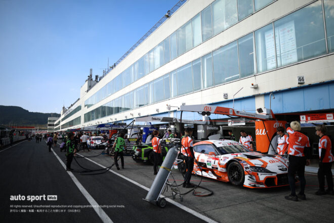 2025スーパーGT第7戦オートポリス　金曜搬入日