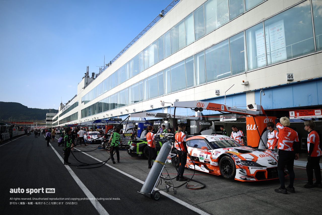 2025スーパーGT第7戦オートポリス　金曜搬入日