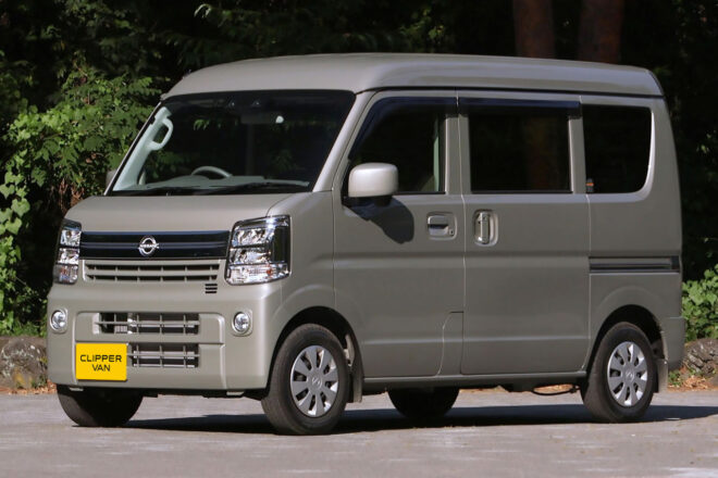 ニッサンの車中泊仕様シリーズに最小モデル『クリッパーバン マルチラック』が登場。210万円から