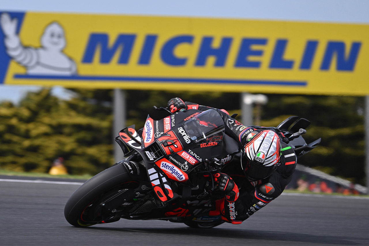 マルコ・ベゼッチ（アプリリア・レーシング）／2025MotoGP第19戦オーストラリアGP