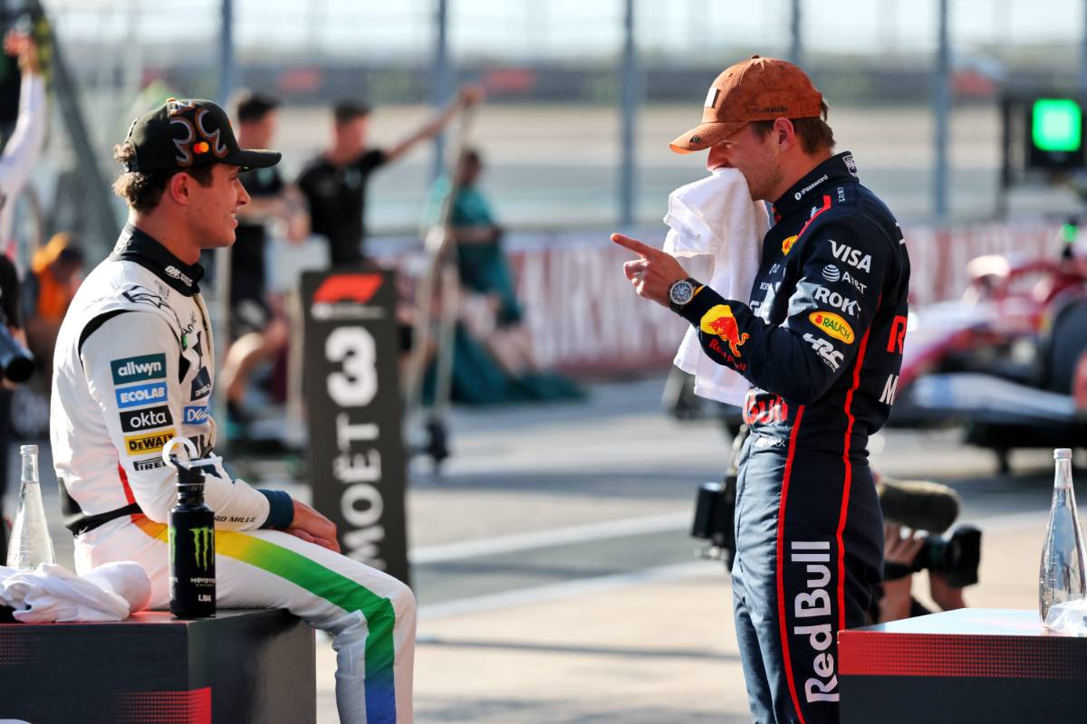 ランド・ノリス(マクラーレン)&マックス・フェルスタッペン(レッドブル)