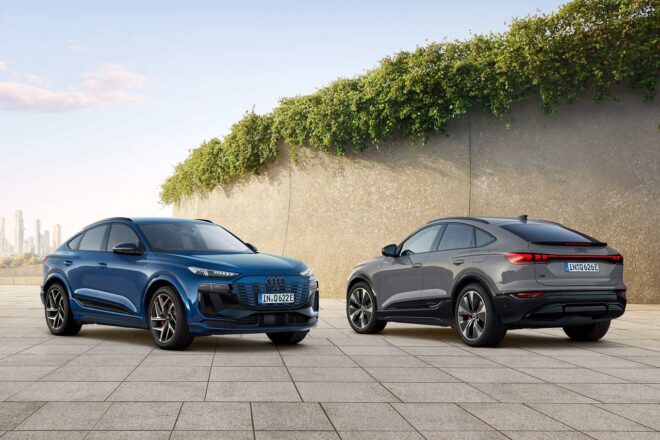 アウディ、電動『Q6 e-tron』にSUVクーペのSportbackを追加。世界的な販売記念限定車も導入