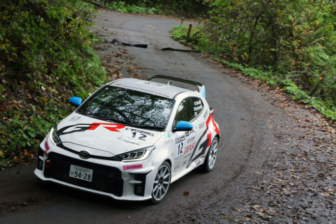 トヨタGR、MCC年間チャンピオン獲得の大竹直生が3位でシーズンを締めくくる。平川真子も5位完走／JRC第8戦高山