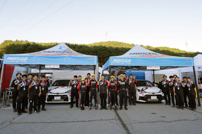 トヨタGR、MCC年間チャンピオン獲得の大竹直生が3位でシーズンを締めくくる。平川真子も5位完走／JRC第8戦高山