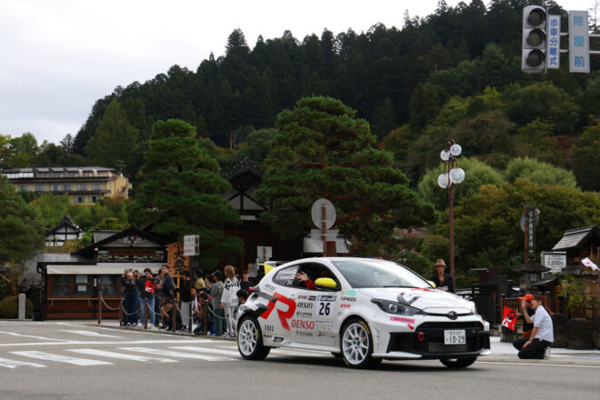 トヨタGR、MCC年間チャンピオン獲得の大竹直生が3位でシーズンを締めくくる。平川真子も5位完走／JRC第8戦高山