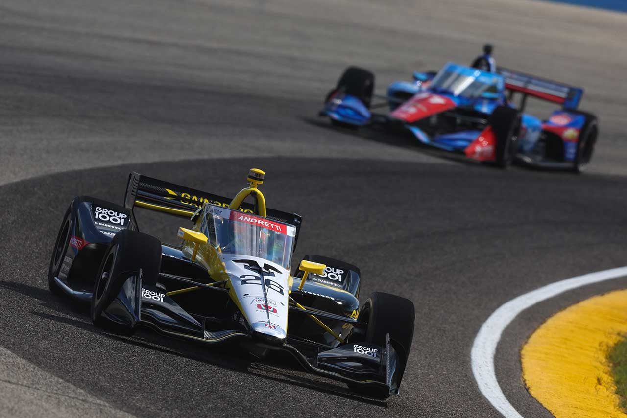 コルトン・ハータ（アンドレッティ・グローバル・W／カーブ・アガジャニアン）