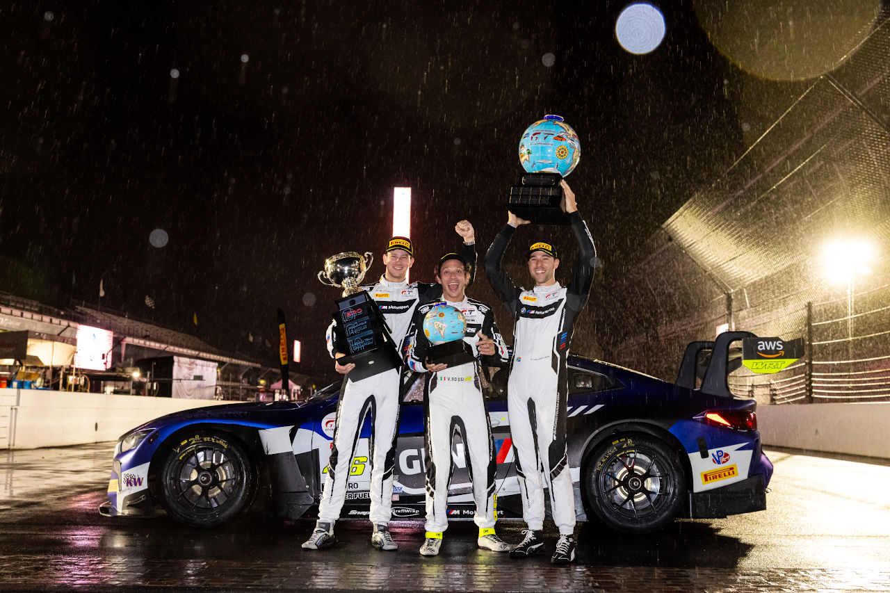 BMW＆ファン・デル・リンデが優勝でIGTCタイトル獲得。ロッシも前人未到の記録達成／最終戦インディアナポリス8時間