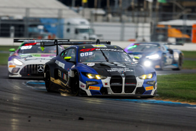 BMW＆ファン・デル・リンデが優勝でIGTCタイトル獲得。ロッシも前人未到の記録達成／最終戦インディアナポリス8時間