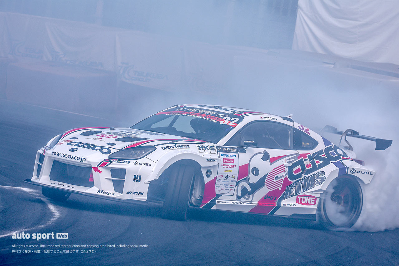 “トヨタ社員選手”のGR86解剖「ビッグシングルのタービンでも下からビンビンに回ります」／D1GP