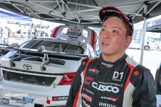 “トヨタ社員選手”のGR86解剖「ビッグシングルのタービンでも下からビンビンに回ります」／D1GP