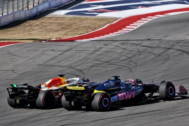 ピエール・ガスリー（アルピーヌ）とアイザック・ハジャー（レーシングブルズ）