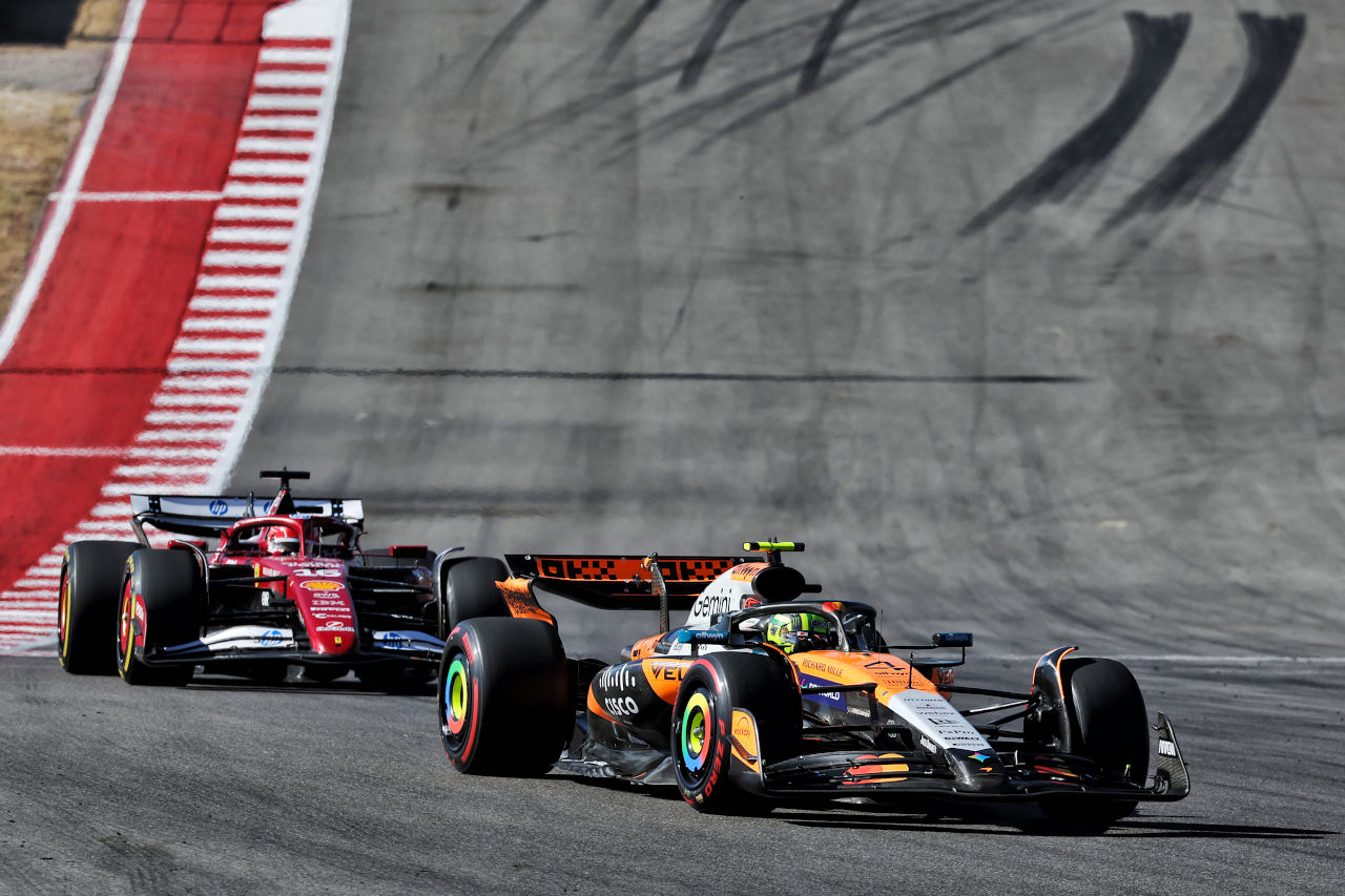 4連敗のマクラーレン。フェルスタッペンを脅威と認めるも、COTAでのペースに勇気づけられる／F1アメリカGP